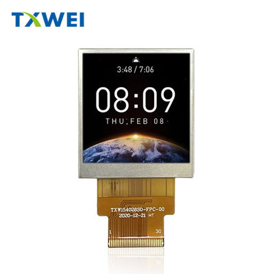1.54 inç kare ekran 240 * 240 MCU arayüzü 1000nits yüksek parlaklık ekranı