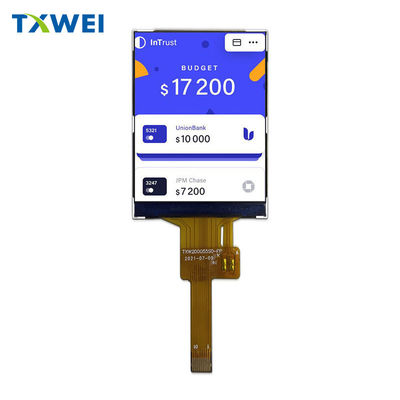 2 inçlik LCD TFT ekranı IPS LCD ekranı 1000cd/M2 el cihazı PDA ekran paneli