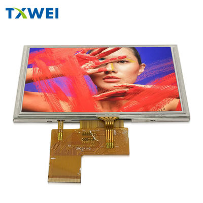 Yüksek Parlaklık 550nits IPS LCD Panel 800x480 5 inç TFT LCD Ekranı