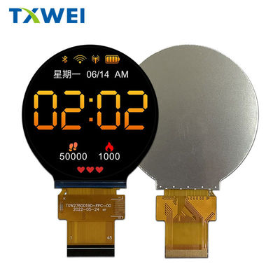 2.76 inçlik 480 * 480 dairesel yüksek çözünürlüklü akıllı mutfak cihazı LCD ekranı