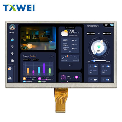 10Araç Navigasyon Ekranı için LVDS Arayüzü ile 1 inç 1024*600 TFT LCD Ekranı