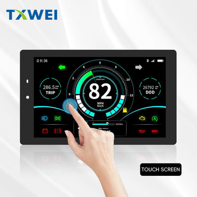 7 inçlik 600X1024 Çözüm 800cd/m2 Elektrikli Araç Araç Araç Panosu TFT LCD Ekranı MIPI Arayüzü