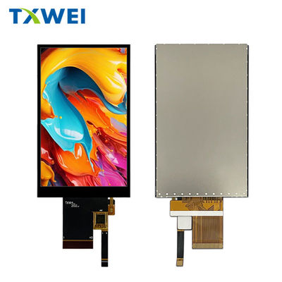 4.3 inçlik tıbbi monitör 480 * 800 ekranı ile RGB arayüzü ve 350nits LCD ekranı