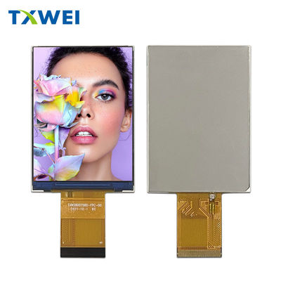 2.8 inç 480 * 640 dijital kamera ekran modülü IPS 320nits RGB arayüzü ile