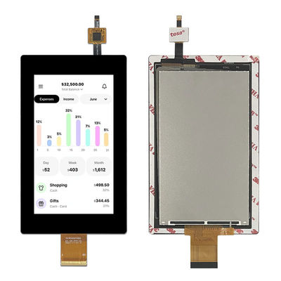 ST7701S Sürücü IC 5 inçlik dokunmatik ekran LCD Ekran Modülü 480 * 854 çözünürlüğü ile