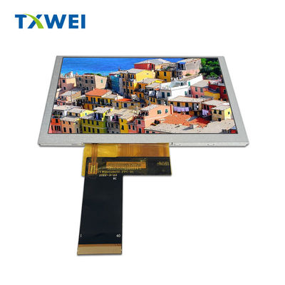 5 inçlik 800 * 480 taşınabilir LCD Ekran Modülü Renkli ekran 40 pinli LCM Pin N Sayısı Normalde Siyah TFT LCD Ekranı
