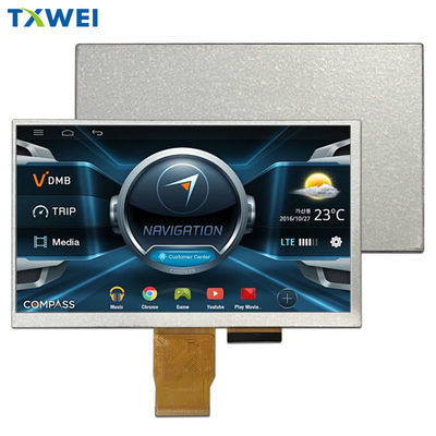 7 inçlik 450cd/m2 RGB 24 Bit Arayüz HX8282A11 Araç Aracı TFT LCD Ekranı