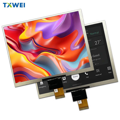 8 inç IPS LCD ekran 40Pin LVDS 1024 * 768 otomobil endüstriyel kontrol tıbbi ekran