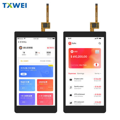 5.5 Inch TFT Ekran Üretici, Portret Tipi 5.5 Inch PCAP TFT Ekranı