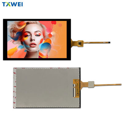 7 inç 800*1280 LVDS TFT LCD, CTP, PCAP dokunmatik ekran 7 inç IPS