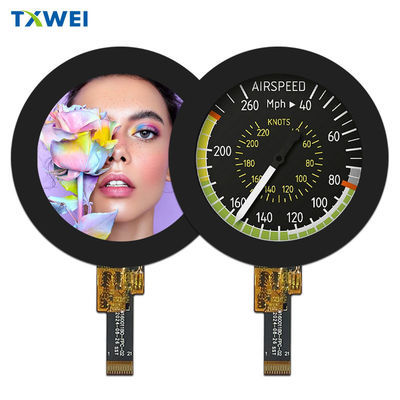 1.6 Inch 400 X 400 RGB Ekran Arabirimi Yuvarlak Tft Ekran LCD Modülü Ekranı
