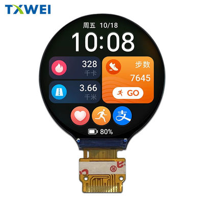 1.3-inç 240 * 240 Dairesel TFT LCD Ekranı, Akıllı Giyilebilir Ekran