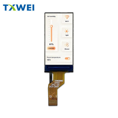 0.96 inçlik şeritli TFT LCD ekran, küçük boyutlu ekran paneli