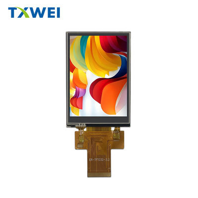 IPS TFT LCD küçük boyutlu ekran 240x320 direnci dokunmatik 3.2 inçlik LCD ekranla