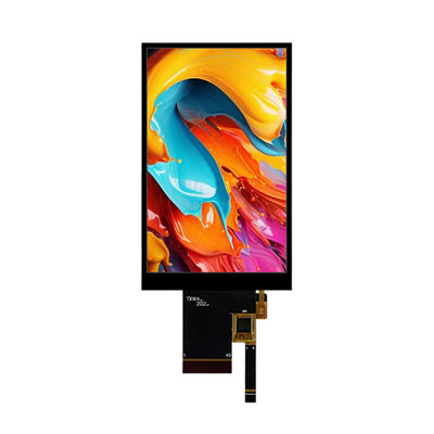 4.3 inç 480 * 800 yüksek çözünürlüklü enstrüman el cihazı, tıbbi kapasitör dokunmatik LCD ekranı