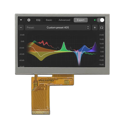 Yüksek parlaklık 4.3 tft ips 480*272 pcap ekran modülü 4.3 inç tft lcd ekran