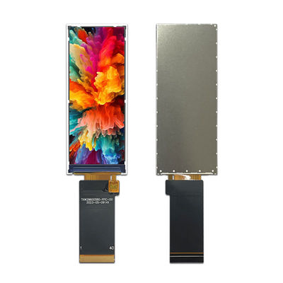 40 Pin 2.86 inç TFT LCD Ekranı 376×960 HVGA ST7701SN Sürücü IC RGB Arayüzü ile
