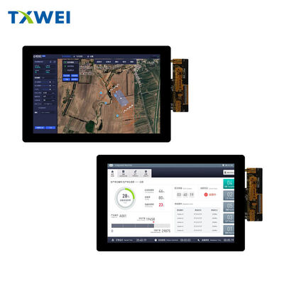 7 inç Incell entegre dokunmatik tam laminasyon yüksek parlaklıkta montaj 1200*1920 drone uzaktan kumandalı ekran paneli